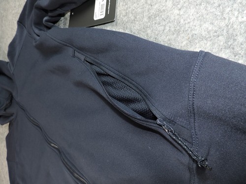 Sudadera con Capucha 90 Degree by Reflex Para Hombre Mediana Cremallera Completa Nueva con Etiquetas - Imagen 5 de 15