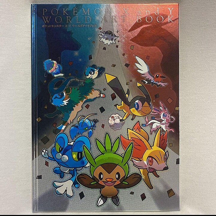 Pokemon X and Y World Pokemon Center limited Art book CD