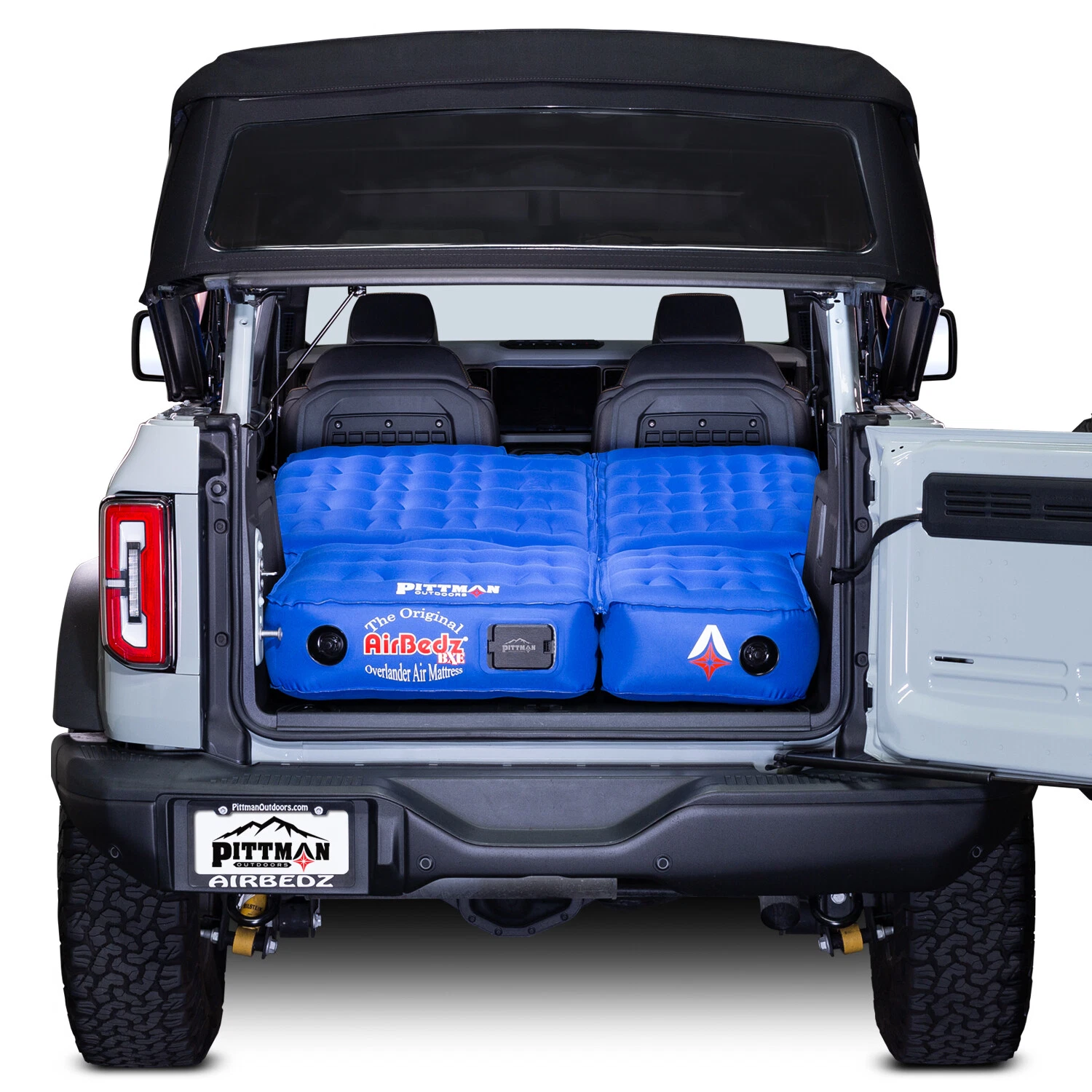 AirBedz 1pc OR 2pc Ford Bronco Air Mattress with Built-in Rechargeable Air Pump
