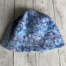 PREOWNED COLUMBIA PURPLE BLUE HAT SIZE MEDIUM YOUTH