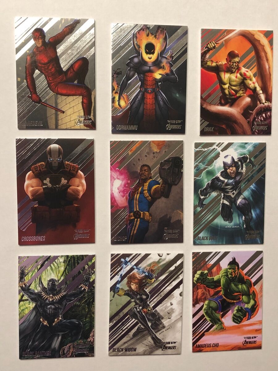 2022 Upper Deck Marvel Fleer Ultra Avengers You Pick 2022 Upper Deck Marvel Fleer Ultra Avengers You Pick