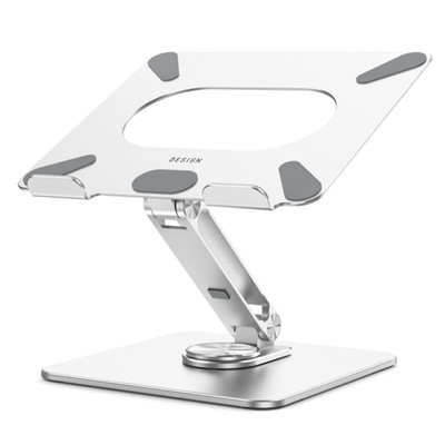 Laptopständer LSX7 360 Drehbar Silber Ergonomisch Verstellbar