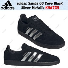 adidas Samba Core Black Silver Metallic for Sale | Authenticity