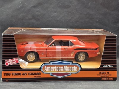 Ertl American Muscle 1969 Chevy Camaro 427 Yenko X66 Version 1:18