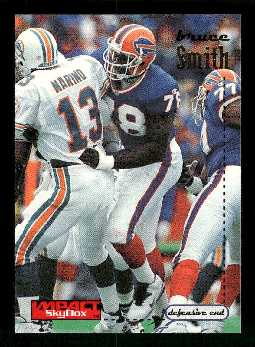 Bruce Smith 1996 SkyBox Impact #19 Buffalo Bills NM