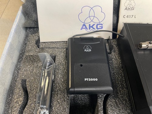 Sistema wireless AKG Platinum Series UHF WS2000 Lavelier con microfono AKG C417L - Foto 4 di 11