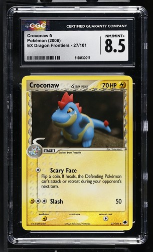 Croconaw δ graded CGC 8.5 for sale on eBay