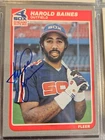 1985 Fleer HAROLD BAINES In-Person Signed Autographed AUTO