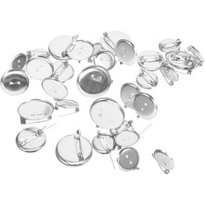 90 Pcs Pin Brooch Making Accessories Collar Badge Brooches Pins DIY