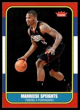 2008-09 Fleer 1986-87 Rookies Marreese Speights Philadelphia 76ers #86R-177