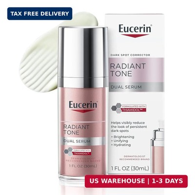 Eucerin Radiant Tone Dual Serum Dark Spot Corrector, Dark Spot Serum with Thiami