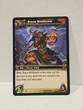 World Of Warcraft Through The Dark Portal Branu Wildbloom 202/319 TCG Card