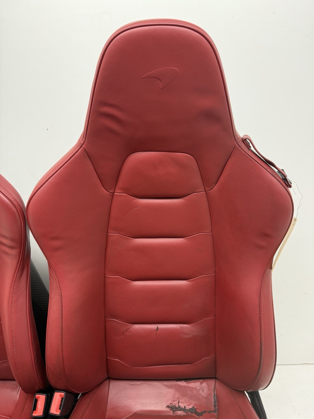 2012-2014 MCLAREN MP4-12C FRONT CARBON MEMORY, HEATED, POWER SEATS OEM
