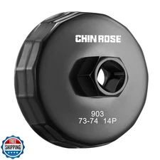 Chinrose Oil Filter Wrench Cap Automotive Socket Removal Tool for 1/2-Inch Dr