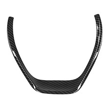 Steering Wheel Cover Trim Carbon Fiber Style Car Steering Wheel Decoration