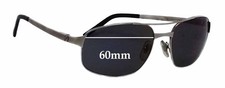 SFx Replacement Sunglass Lenses fits Cartier 3890808 - 60mm Wide