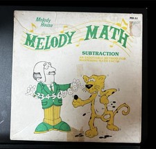 Subtraction Melody House Musical Table 6x331/3 RPM Record Set Vintage