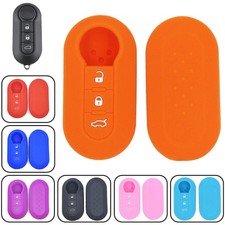 Silicone Car Key Fob Case Cover For Fiat Ducato Doblo Grande Punto Punto Evo Silicone Car Key Fob Case Cover For Fiat Ducato Doblo Grande Punto Punto Evo