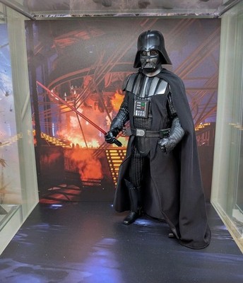 Bespin Diorama Backdrop Hot Toys Star Wars Vader Boba Luke
