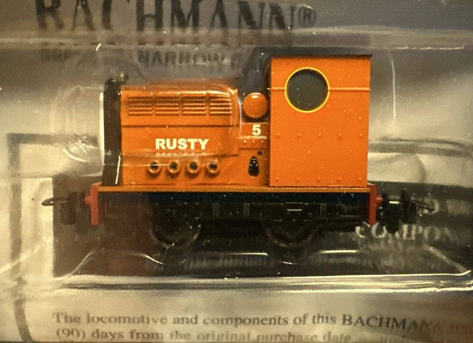 Bachmann HOn30 Scale Thomas & Friends Narrow Gauge Rusty Engine #58603 - Image 2 of 3
