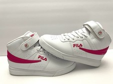 Fila Vulc 13 Women  s Size 6 Color White  Pink High Top Sneakers/5CM00101-155