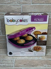 BabyCakes Purple Nonstick Coated Pie Maker (PM-44)