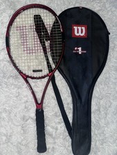 WILSON POWER HOLES DLX TENNIS RACKET SOFT SHOCK