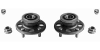 2X Ackoja Radlager Radlagersatz Hinten Links Rechts FüR Honda Civic VI
