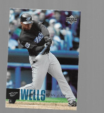 Vernon Wells 2006 Upper Deck Series 1 #484 Toronto Blue Jays
