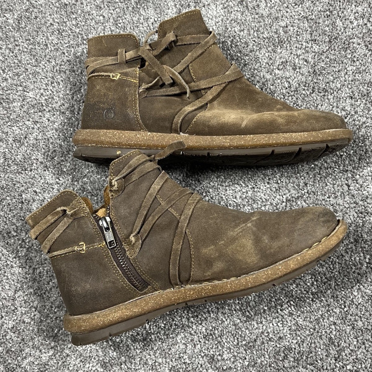 Born Tarkiln Final Boots Womens Size 9.5 - 41 Brown Suede  display picture 1