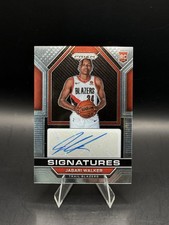 2022-23 Prizm Basketball JABARI WALKER Rookie Signatures Auto 🔥RC Blazers
