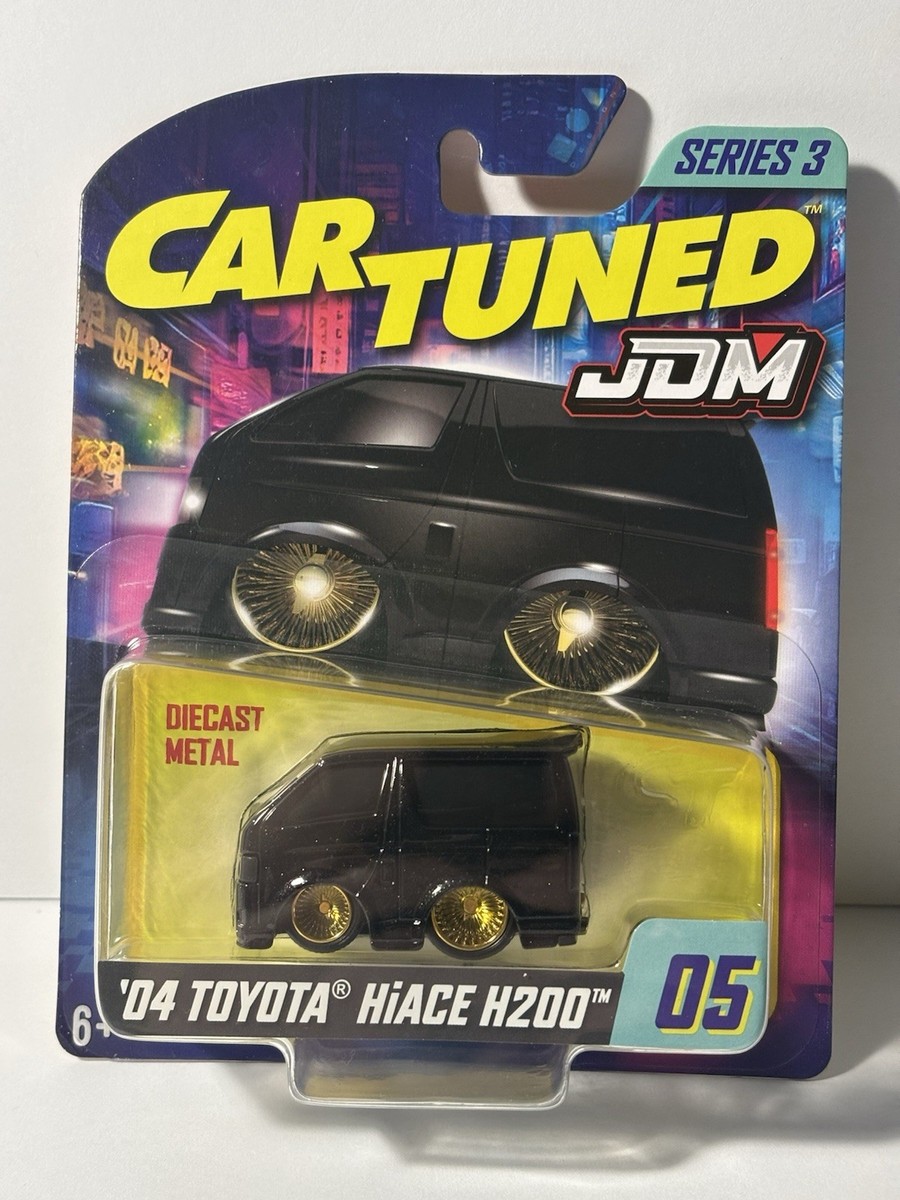 ★ 「日本未入荷」 CAR TUNED トヨタ ハイエース 200系 ★ 2025 MGA Car Tuned JDM Series 3 #5 04 Toyota HiAce H200 Black | eBay