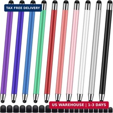 10Pack Stylus Pen,Stylus Pens for Touchscreen, 2-in-1High Precision 10 Colors
