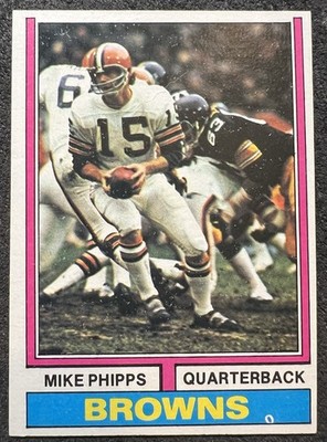1974 TOPPS MIKE PHIPPS (CLEVELAND BROWNS) #87 EX/NM