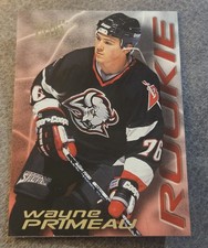 1996-97 Fleer Ultra Wayne Primeau Rookies #16 - Buffalo Sabres 