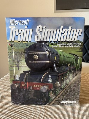 Microsoft: Train Simulator - PC GAME - BIG BOX - Komplett nur OHNE SPIEL!