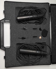 Sennheiser MKE2-P Lavalier Microphone Set – 2x Mics + Accessories + Case