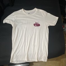 Nike The Nike Tee Men's White Cotton Crew Neck Short Sleeve T-Shirt Size M