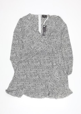 Wickelkleid Damen UK-Größe 16 AX Paris