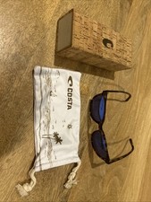 COSTA DEL MAR tortoise/green mirror ISLA polarized 580G sunglasses NEW IN BOX 