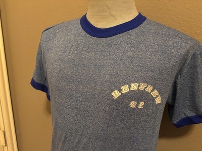 Vintage 80 s Renfrew Ontario Canada Collegiate Institution School T-shirt L