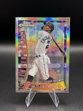 Jazz Chisholm Jr. 2022 Topps Chrome Sonic 1996 Youthquake #YQ-25 Miami Marlins