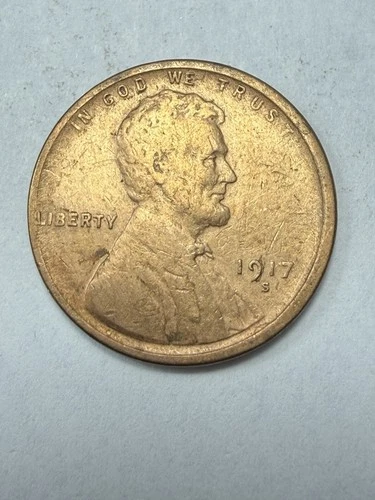 ** 1917-S LINCOLN CENT- VF (UPGRADE THAT SPOT IN YOUR SET)  PRICED TO SELL **