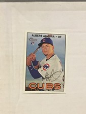 2016 Topps Heritage Albert Almora #635 Rookie Card. rookie card picture
