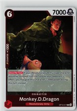 Monkey.D.Dragon OP13-017 Rare Carrying On His Will One Piece Foil Near Mint