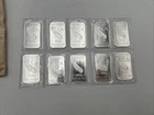 Federated Mint State Vault Brick CA 1/2 oz .999 Fine Silver 10 Bar Set Sealed