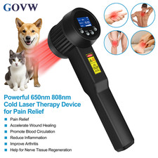 8W Cold Laser Therapy Device 650nm 808nm for Pain Relief Sports Injury Recovery