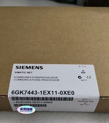 Siemens 6GK7443-1EX11-0XE0 Industrial Ethernet Module Simatic
