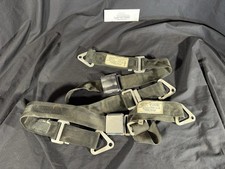 Early Cessna 100 Series Backseat Seatbelts. Black. 1982 Manufactured Date. Set. Early Cessna 100 Series Backseat Seatbelts. Black. 1982 Manufactured Date. Set.