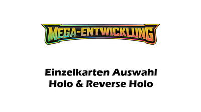 Pokémon Mega Entwicklung Einzelkarten Auswahl - Reverse Holo & Holo - Deutsch NM
